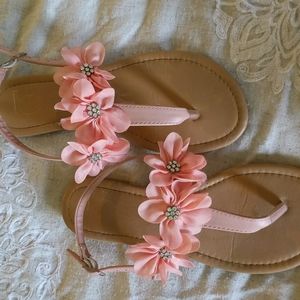 🍑adorable bebe girls sandals.🏵️